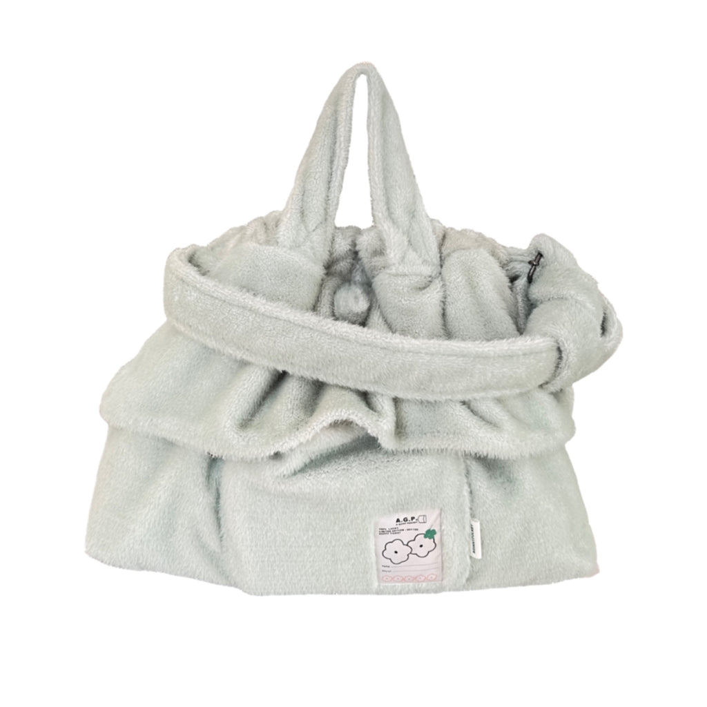 Mushroom bag - Medium - Mint Furry