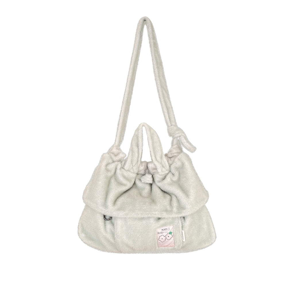 Mushroom bag - Medium - Mint Furry